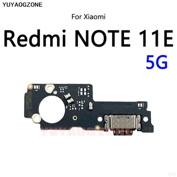 10 бр./лот за Xiaomi Redmi NOTE 11E Pro 5G USB докинг станция за зареждане, порт, изход, штекерный жак, карта за зареждане, гъвкав кабел