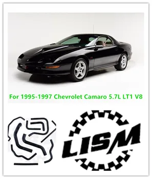 10 бр. Силиконов Маркуч на Радиатора на Охлаждащата Течност За 1995-1997 Г. Chevrolet Camaro 5.7 L LT1 V8 Замяна Автозапчасть 1996 Горната и Долната част
