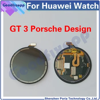 100% Тест AAA За Huawei Watch GT 3 Porsche ODN-B19 Дизайн на дисплея LCD Сензорен Екран Дигитайзер В Събирането на Замяна
