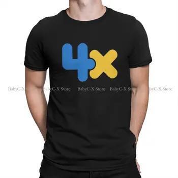 4X Класически Модни тениски от полиестер Battle for a Dream Island BFDI 4 и X Men, Графична Градинска тениска с Кръгло деколте