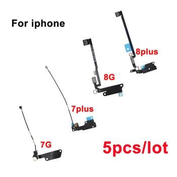 5 бр./лот Нова антена високоговорител Гъвкав кабел за iPhone 7 8 Plus Конектор за свързване на високоговорител