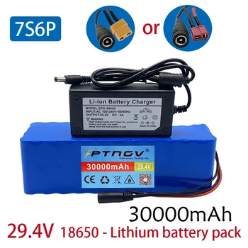 7S6P 24 В (29,4 В) 30000 mah Литиева батерия за электровелосипеда samsung INR18650 Ingebouwde 33G на двигателя 1000 W 18650 акумулаторна батерия