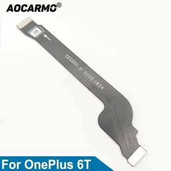 Aocarmo Основна такса Жак за LCD екрана Гъвкав кабел за свързване на дънната платка за OnePlus 6T A6010