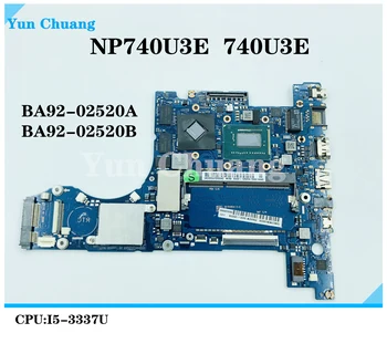 BA92-02520A за samsung NP740U3E дънна платка на лаптоп BA41-02235A i5-3337U процесор HD 8500M 1G ГРАФИЧЕН процесор като 0кг/2G оперативна памет DDR3 HM77