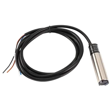 BR400-DDT Фотоелектричния сензор за превключване 12-24 vdc с 4-кабелен ключа дифузни размисъл NPN. NO + NC с крепежной орех