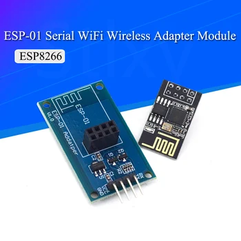 ESP8266 ESP-01 Модул последователно безжичен адаптер WiFi 3.3 В 5 В Esp01 характеристика на полиграфическото адаптери за печатни платки, съвместими с arduino