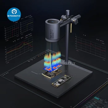 Qianli 3D Термични Камера тепловизор Уред За диагностика на Печатната платка Инструмент за ремонт на телефон Диагностика на Повреди Термични Камера