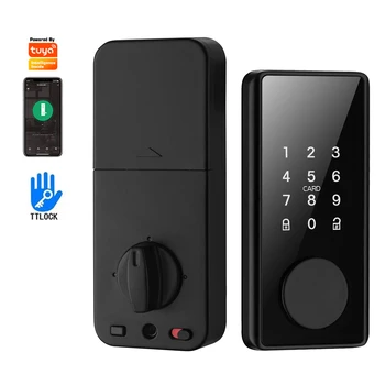Sasha TTlock Bluetooth App Интелигентни ключалки на засовах, биометричен пръстов отпечатък, парола за влизане без ключ, заключване на входната врата