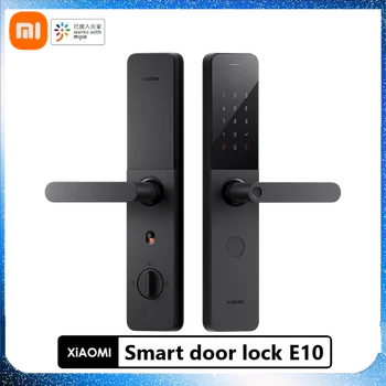 Xiaomi MIJIA Интелигентна Система за Заключване на вратите E10 Bluetooth 5,3 Парола NFC Отключване на пръстови отпечатъци Интелигентен Звънец Работа с приложението Mi Home