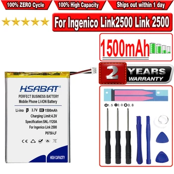 Батерия HSABAT 1500mAh P0750-LF за Ingenico Link2500 Линк 2500