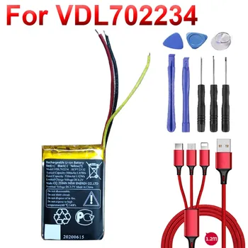 Батерия за VDL702234 + USB кабел + комплект инструменти