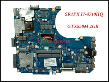 Висок клас дънна Платка за лаптоп ASUS N551JK REV2.0 дънна Платка SR1PX I7-4710HQ N15P-GT-A2 GTX850M 2 GB DDR3 100% тествана