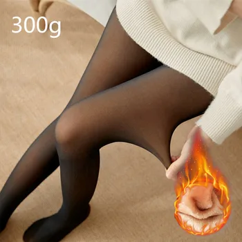 Дамски флисовые чорапогащи, Дамски топли зимни чорапи, Секси прозрачни чорапи, Термоэластичные бикини 2023, модни гамаши, женски