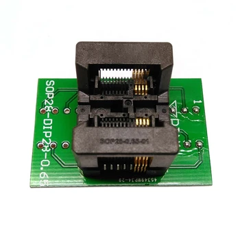 Жак адаптер SSOP8 (28) -0,65 за чипсет на видео-аудиоинтерфейса DIP20 и DIP8 Ots8 (28) -0,65-01