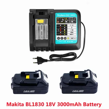 За Makita BL1830 18V 3000mAh подмяна на батерии, електрически инструменти BL1815 BL1840 LXT400 194204-5 194205-3 194309-1 L70