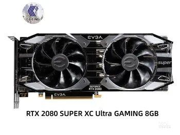 Използваната видеокарта EVGA GeForce RTX 2080 SUPER XC Ultra GAMING 8GB gaming 256bit NVIDIA GPU GDDR6 PCI Express 3.0