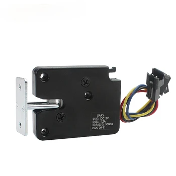 Малка електрическа брава dc заключване на вратата на шкафчето 3V5V12V мини-електронно заключване на самолет вендинг машина заключване на шкафчето електрическа брава