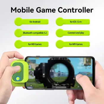 Мобилен гейминг контролер, удобен точност ръководят преносим мобилен гейминг контролер, телефонен спусъка