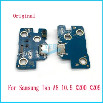 Оригинал За Samsung Galaxy Tab A8 10,5 2021 X200 X205 SM-X200 SM-X205 USB Зарядно устройство, Зарядно устройство за зареждане Конектор за пристанището Гъвкав Кабел