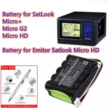 Преглед, тест Батерии 12V/2000mAh NB-2x5 за Emitor SatLook Micro +, Микро -, G2, Micro HD