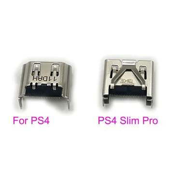 Преносимото HDMI-съвместим порт, жак за дисплея, жак за Sony PlayStation 4 PS4, стария интерфейс на конзолата е Fat & Slim Pro
