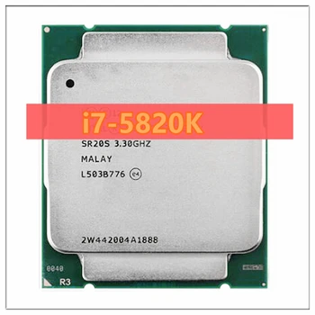 Процесор CORE i7 5820K Процесор i7-5820K 3,30 Ghz 15 m с 6-ядрен Socket2011-3 безплатна доставка