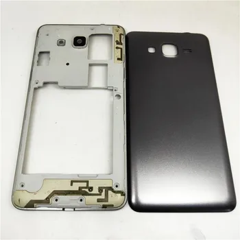 Пълен корпус за Samsung Galaxy Grand Prime G530 Средната рамка + делото на батерията резервни Части за ремонт на