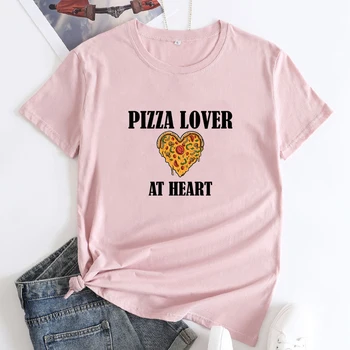 Тениска за любителите на пица, Забавен подарък гурману в 