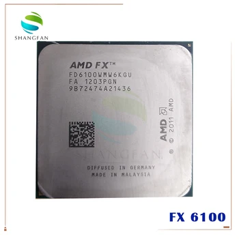 Шестиядерный процесор AMD FX серия FX6100 с честота 3,3 Ghz Процесор FX 6100 FD6100WMW6KGU 95W, Socket AM3+