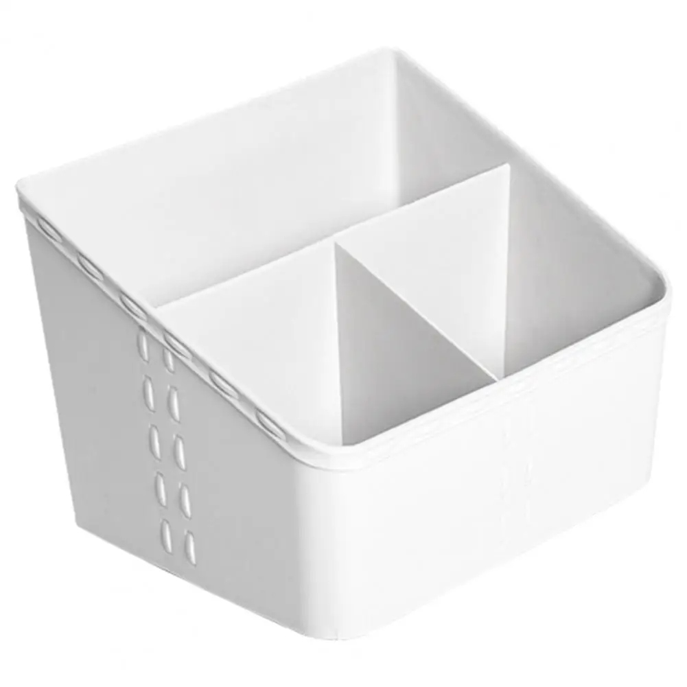 Кутия за съхранение на козметика Практичен настолна Кутия за съхранение на дреболии за грим Пластмасова кутия за съхранение