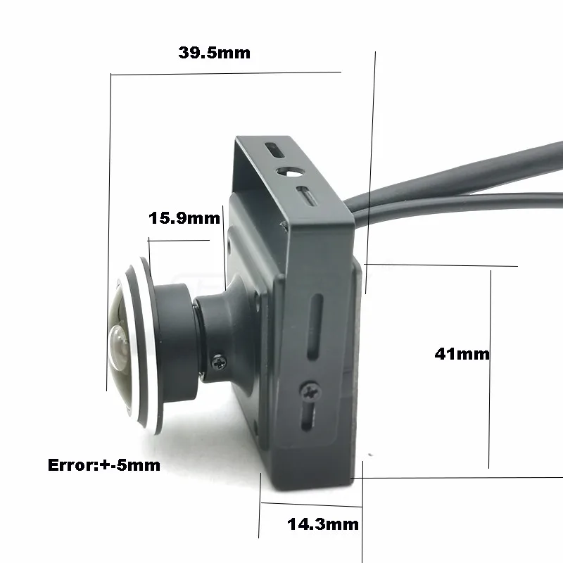 Мини IP камера Fisheye 720P, 960P и 1080P HD 3MP 5MP Камера за Сигурност Camhi ВИДЕОНАБЛЮДЕНИЕ Камера за Наблюдение Micro SD Карта За Запис на КОМПЮТЪР-Браузър