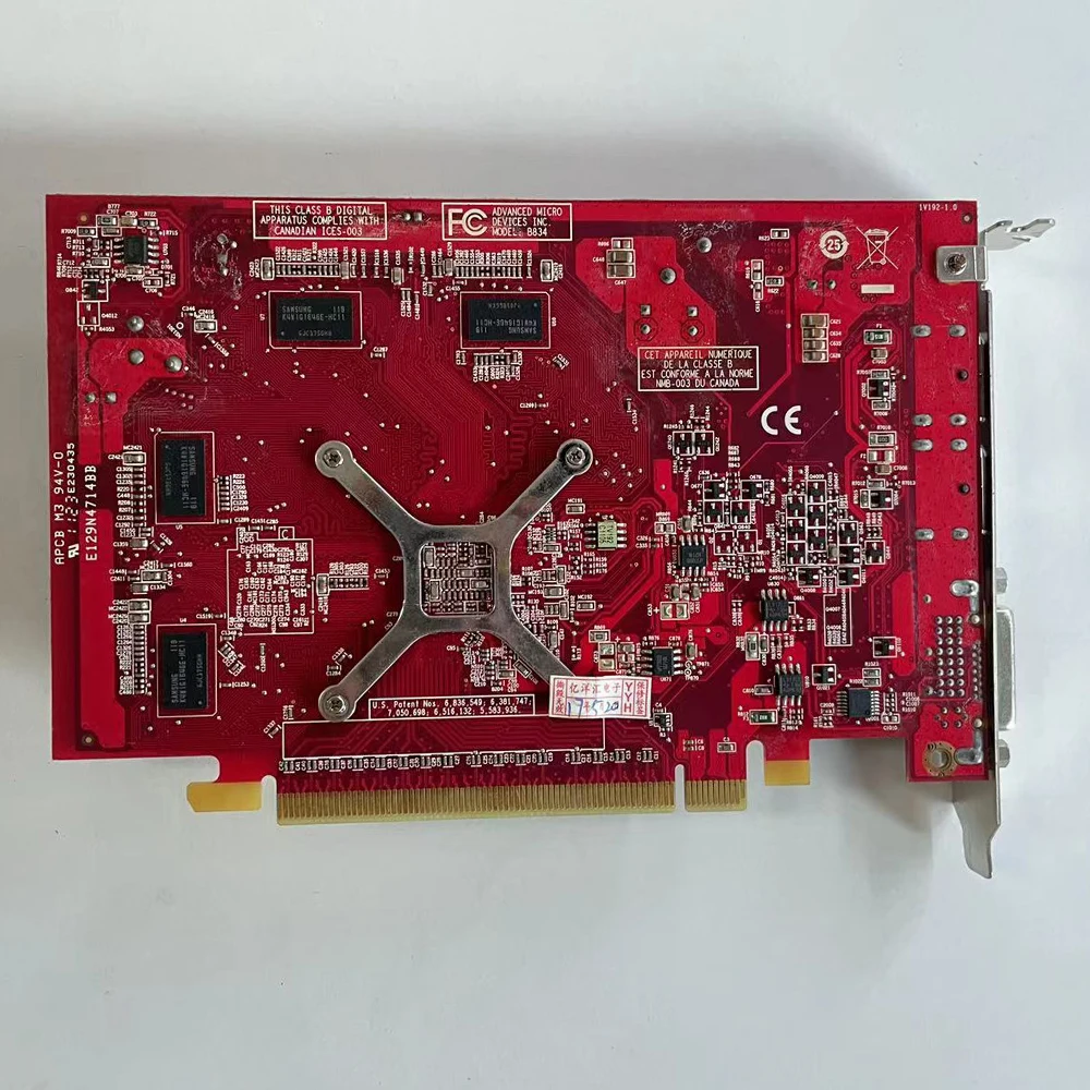Използва се за графични карти ATI Radeon HD 4650 109-B83451-00 с два порта показване на 1 GB, PCI-Express Video Graphics Card