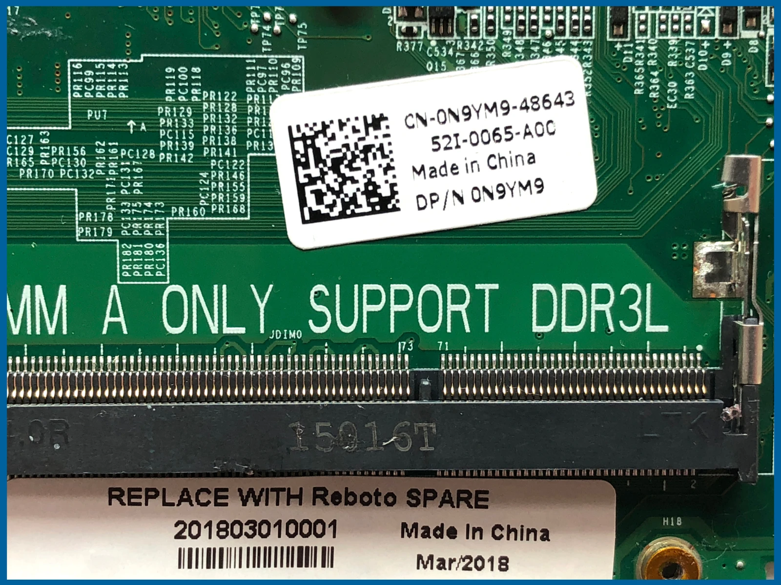 Най-добрата стойност CN-0N9YM9 за Dell Inspiron 7548 дънна Платка на лаптоп DA0AM6MB8F1 SR23W I7-5500U 216-0855000 DDR3L 100% тествана