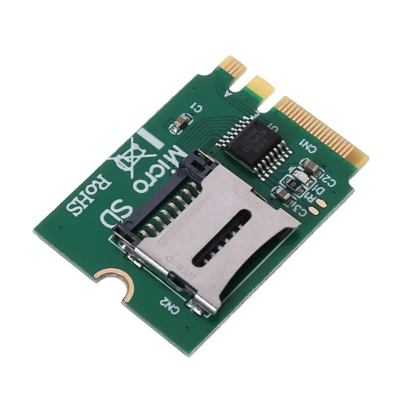 M2 NGFF Ключ A. E WIFI, Слот за Micro SD SDHC SDXC TF Card Reader T-Flash Карта M. 2 A + E Card Adapter Kit 83XB